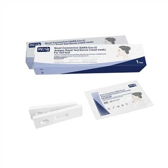 Pecyn Prawf Antigen Swab Trwynol